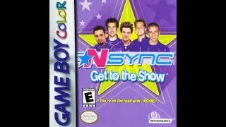 NSYNC: Get To The Show - Gameboy Color - Full Game