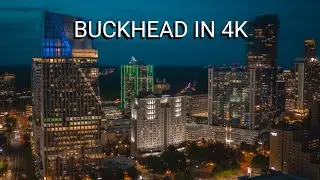 DIJ MAVIC 2 PRO Buckhead Atlanta in 4K