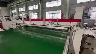 CHOVYTING jumbo roll bottom seal bag 2*3m flying knife cutting bag making machine