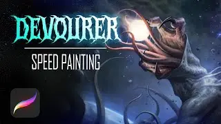 The Devourer of Suns | Digital Painting Time-lapse