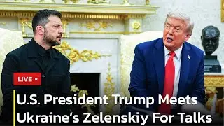 Trump, Zelenskiy Sit Down For Crucial Talks | AC1P