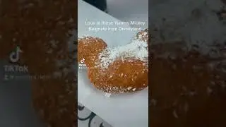 Mickey Beignets from Disneyland