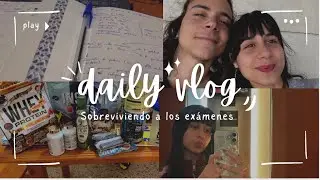 UN DÍA CONMIGO SOBREVIVIENDO A LOS EXÁMENES vlog 🧚🏻‍♀️