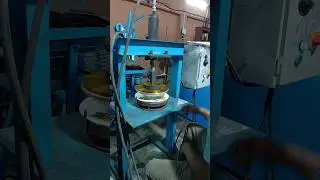 Hydraulic paper plate machine#shorts -8777299045
