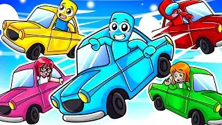 Jugamos OBBY de COCHES Peligrosos en Roblox!