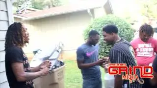 Super Producer Bang Boomin in the studio with Lil Italy Da Mob pt 1