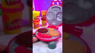 Burger Making Set Playdoh #asmr #playdoh