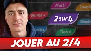 COMMENT JOUER AU 2 sur 4 PMU ? 🍀 (Méthode 2025)