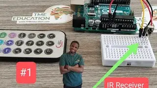 ИК-пульт дистанционного управления и приемник Arduino #arduino #irremote #irreceiver #tmeeducation