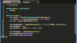 HTML Canvas Rectangle