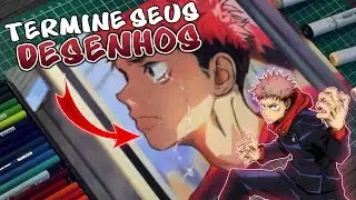 SEMPRE TERMINE SEUS DESENHOS !! VEJA O PORQUE!! Drawing Itadori Yuuji [Jujutsu Kaisen]