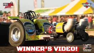 Truck & Tractor Pulling 2025: Outlaw Winner's Video. Cambridge, IL. Henry County Fair