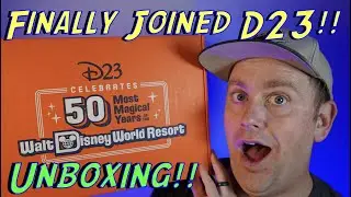 D23 2021 Member Collector Set Unboxing ~ What Comes With A D23 Membership