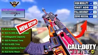 Best Man O War Gunsmith // Fast ADS + No RECOIL // Best Call Of Duty Mobile Loadout #codm