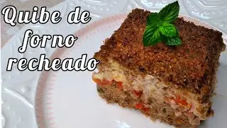 QUIBE DE FORNO RECEHADO DELICIOSO