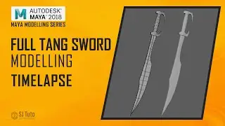 Autodesk Maya 2018 - Fulltang Speed Modeling