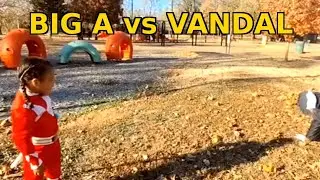 Red Ranger vs New Super Villain Vandal OMG #battle #marvel #funny #fightscene 