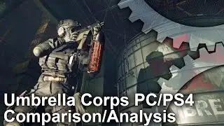 Umbrella Corps PC/PS4 Graphics Comparison/ PS4 Frame-Rate Test