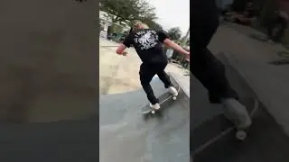 Timmy Knuth CRAZY skatepark line 🔥👏 #allineedskate #skateboarding #skateboard #skatepark