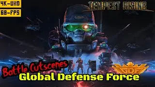 Tempest Rising | 4K - Ultra HD 60FPS | GDF | Battle Cutscenes | Game Movie |