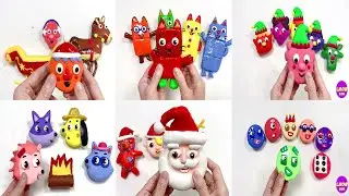 plaster clay cracking  Video Collection  영상모음 93  석고 점토부수기  ASMR
