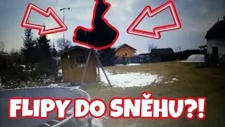 ●SKÁČEME FLIPY DO SNĚHU?!●
