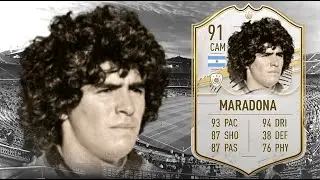 FIFA 21: DIEGO MARADONA 91 ICON PLAYER REVIEW I FIFA 21 ULTIMATE TEAM