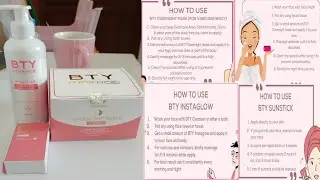 Unboxing of Bty Instaglow,Overnight Mask & Unstick,For Varicose,Stretchmarks & Scars