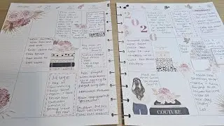 Plan with me in my BIG Happy Planner | Cozy vibes | Planner Inspiration | Planner Ideas ❤️