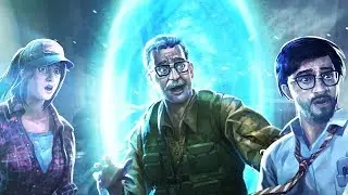 BLACK OPS 4 ZOMBIES: AETHER'S END DLC 4 TRAILER (A Light in the Darkness Intro Cutscene & Reaction)