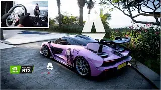 MCLAREN SENNA NEZUKO skin - FORZA HORIZON 5 | logitech g29 steering wheel