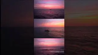 || Beautiful Sunset ||  Cinematic Drone shots || Kodi Beach || #youtubeshorts #samyama #viral