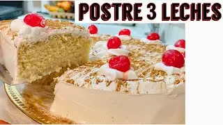 COMO HACER UN POSTRE TRES LECHES EN TU CASA MUY DELICIOSO
