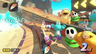 Mario Kart World Walkthrough - Grand Prix Banana Cup & Leaf Cup 100CC