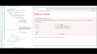 ✅ Solved: React: Syntax error: Adjacent JSX elements must be wrapped enclosing tag. JSX fragment ?