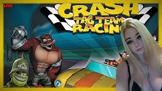 Crash Tag Team Racing Crashed so F all that LOL + Dead By Daylight
