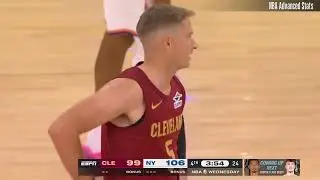 Sam Merrill - 19 Points, 5 Three-Pointers, 1 Assist vs Knicks - 2025-26 Regular Season