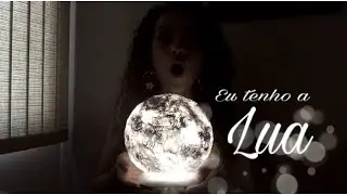 DIY - Como fazer luminária de lua / moon  lamp