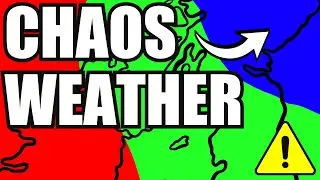 ☔ UK Weather WARNING - Atlantic System Brings Chaos This Week