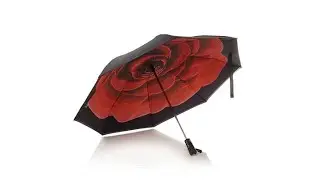 BetterBrella Compact Auto Open/Close Umbrella with Light...