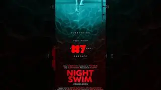 Night Swim (WORST MOVIES OF 2024) #top10 #horror #shorts