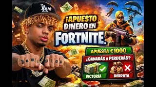 DOMIDIOS LE APUESTA 500 DOLARES A VENTURA  EN FORTNITE | ¿GANA?