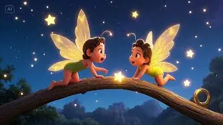 Five Little Fairies Sleeping in a Tree | Nursery Rhyme for Kids | Educational Kids Songs