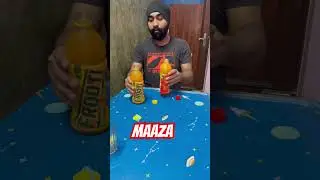 Frooti vs Maaza mango 🥭 drink 🥤 which is your favourite?.?.?.?.?.?....