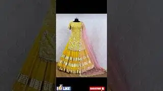 Gota Work Dresses For Mehndi 2025 #gotaworkdressdesigns #mehndidressdesign #viraldress #trandyshorts