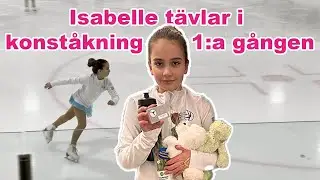 Isabelle tävlar i konståkning - stjärntävling