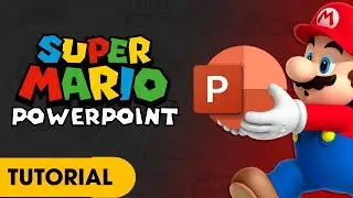 ▶️Aprende a Diseñar  una elegante diapositiva Super Mario con powerpoin