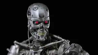 Reserva! Pe&ccedil;a ENDOSKELETON MAQUETTE da SideShow!