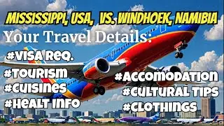Jackson Mississippi, USA vs. Windhoek, Namibia Made Easy! #usa, #Namibia, #food, #culture, #tourism