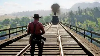 NUNCA INTENTES DETENER EL TREN | RED DEAD REDEMPTION 2